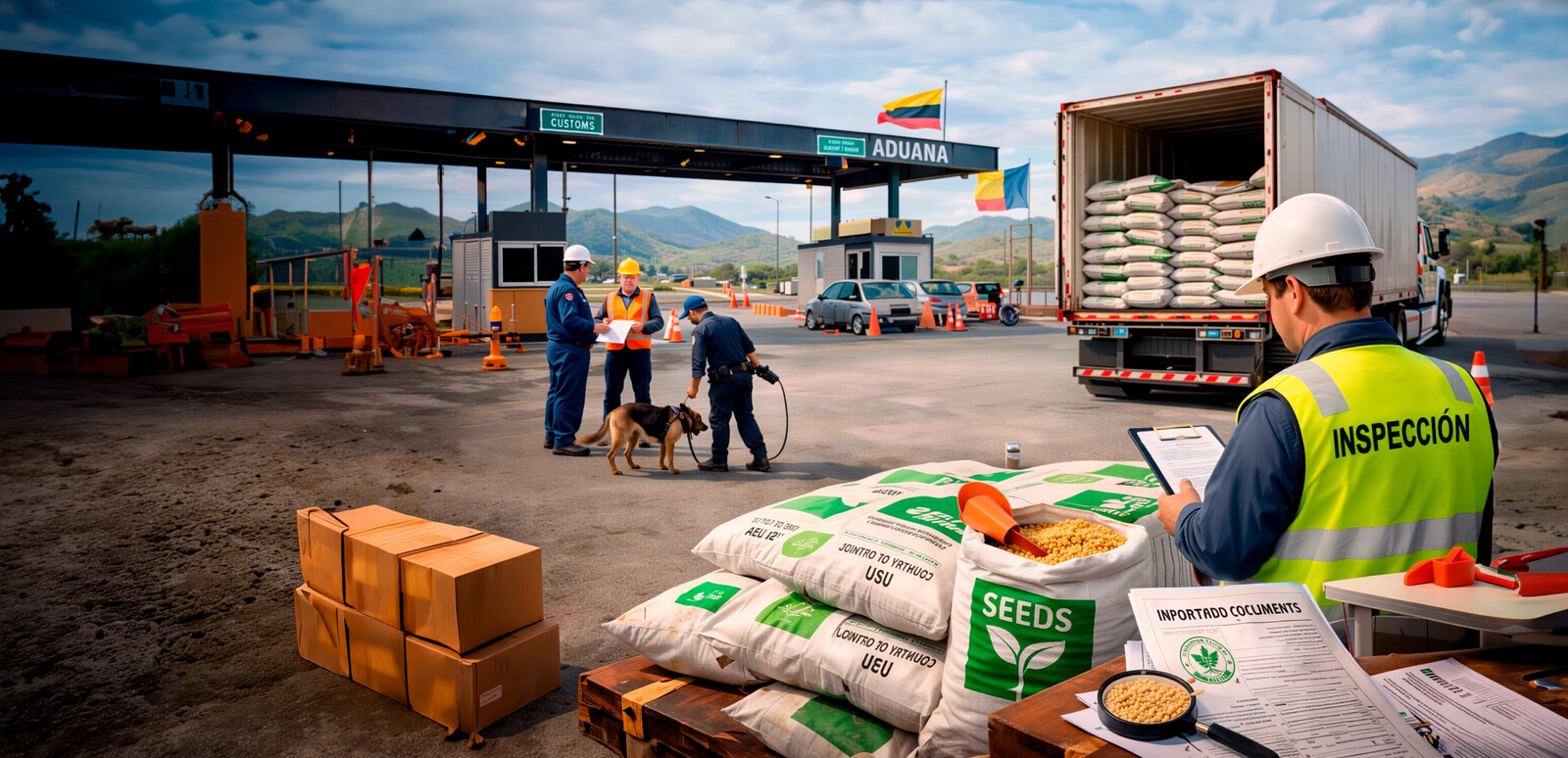 En 2025, Colombia importó 10,6 % más de toneladas de cereales, leguminosas y soya que en 2024, aumentando la dependencia de otros países para cubrir su demanda interna de granos